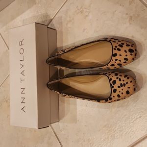 Ann Taylor Haircalf Ballet Flat
